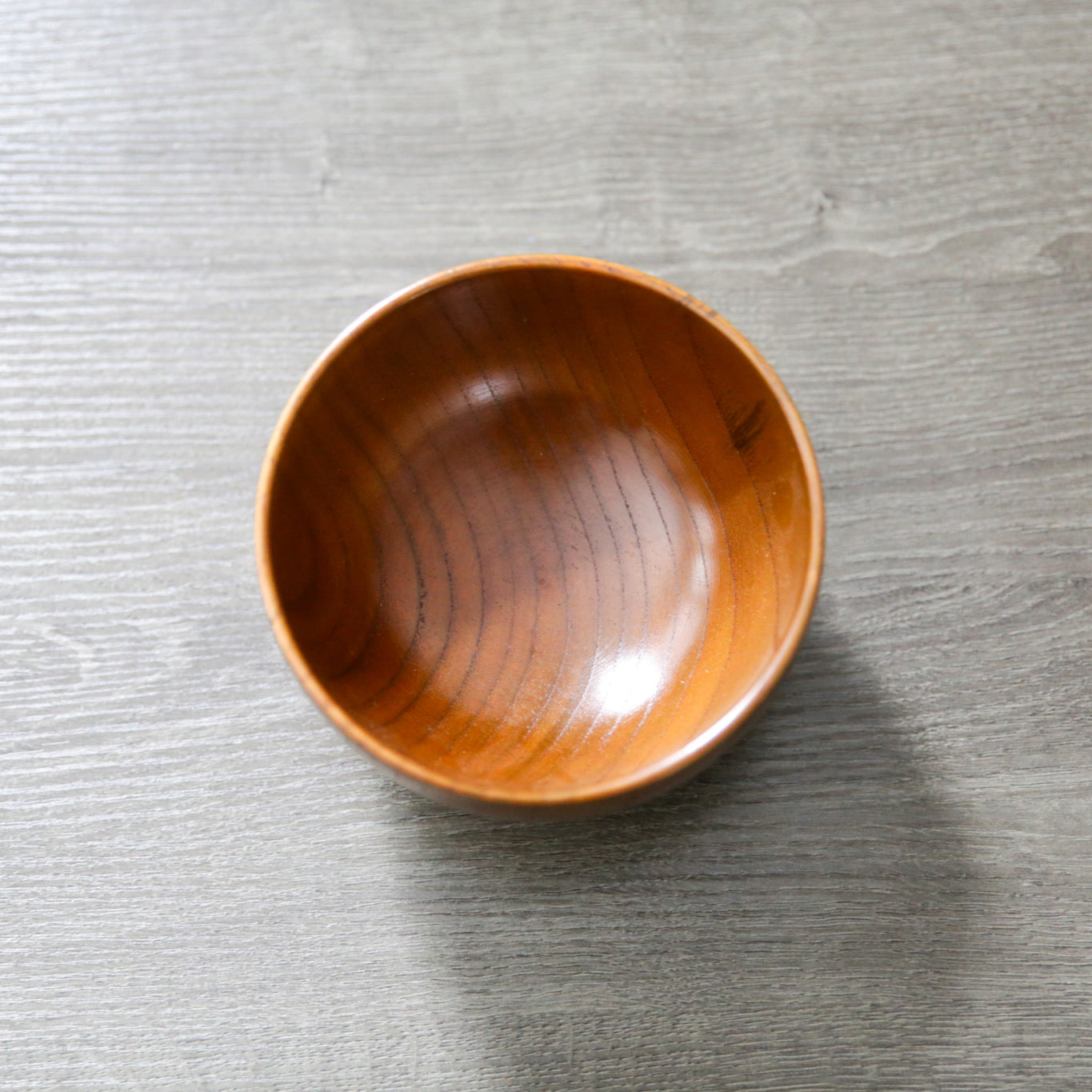 Rustic Wooden Soup Bowl