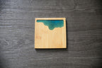 Ocean Wave Bamboo Coaster