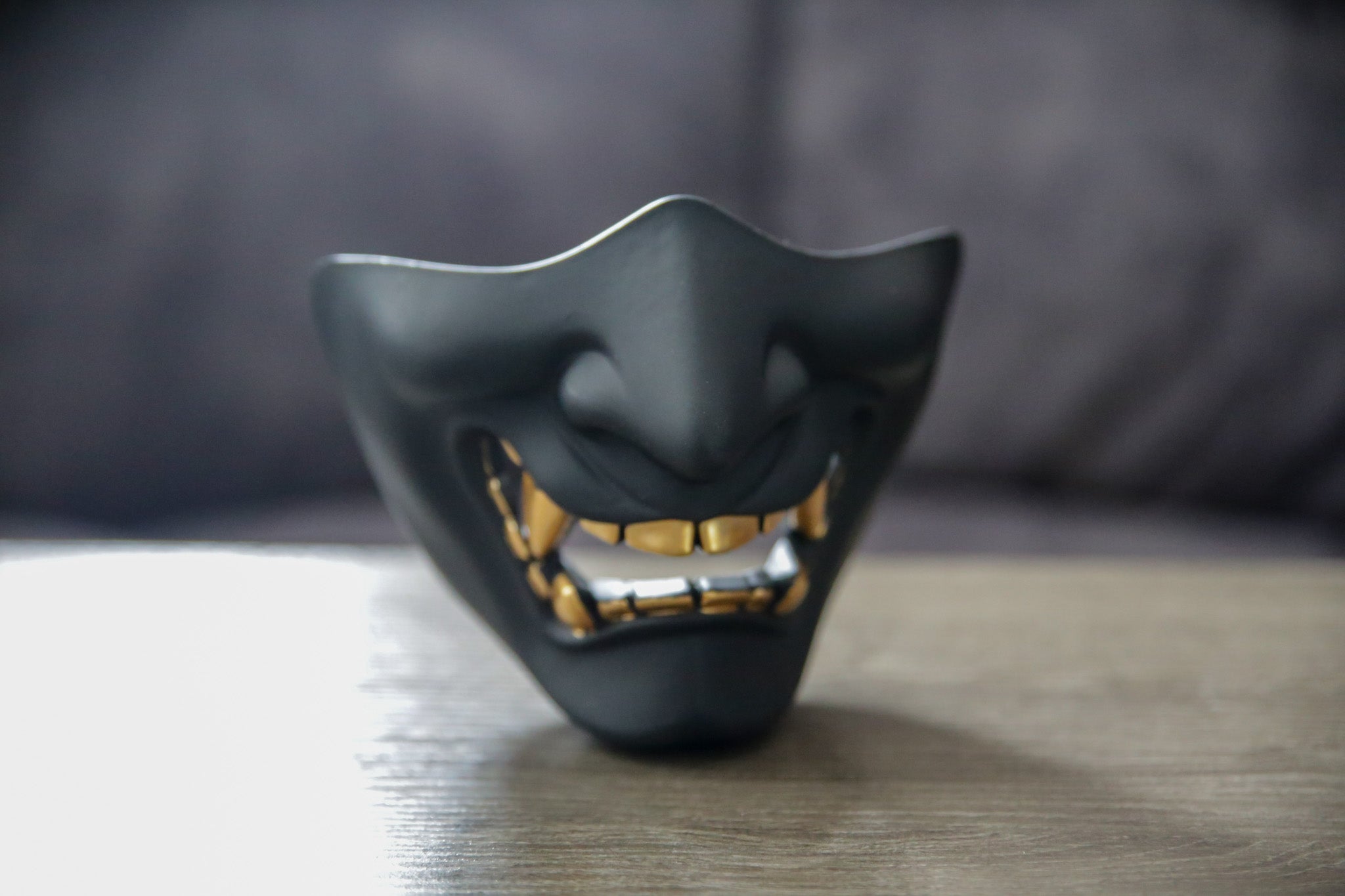 Half-Face Devil Mask