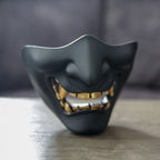 Japanese Prajna Devil Half-Face Mask