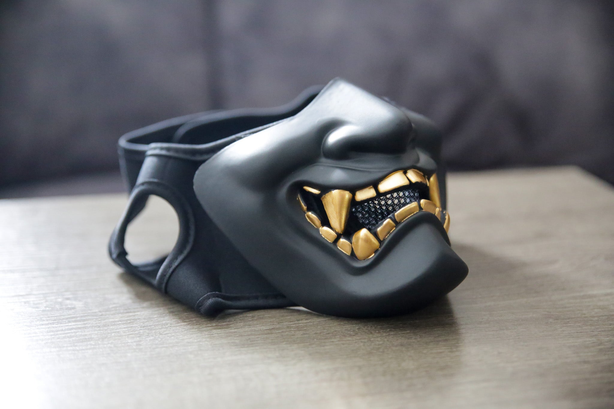 Half-Face Devil Mask