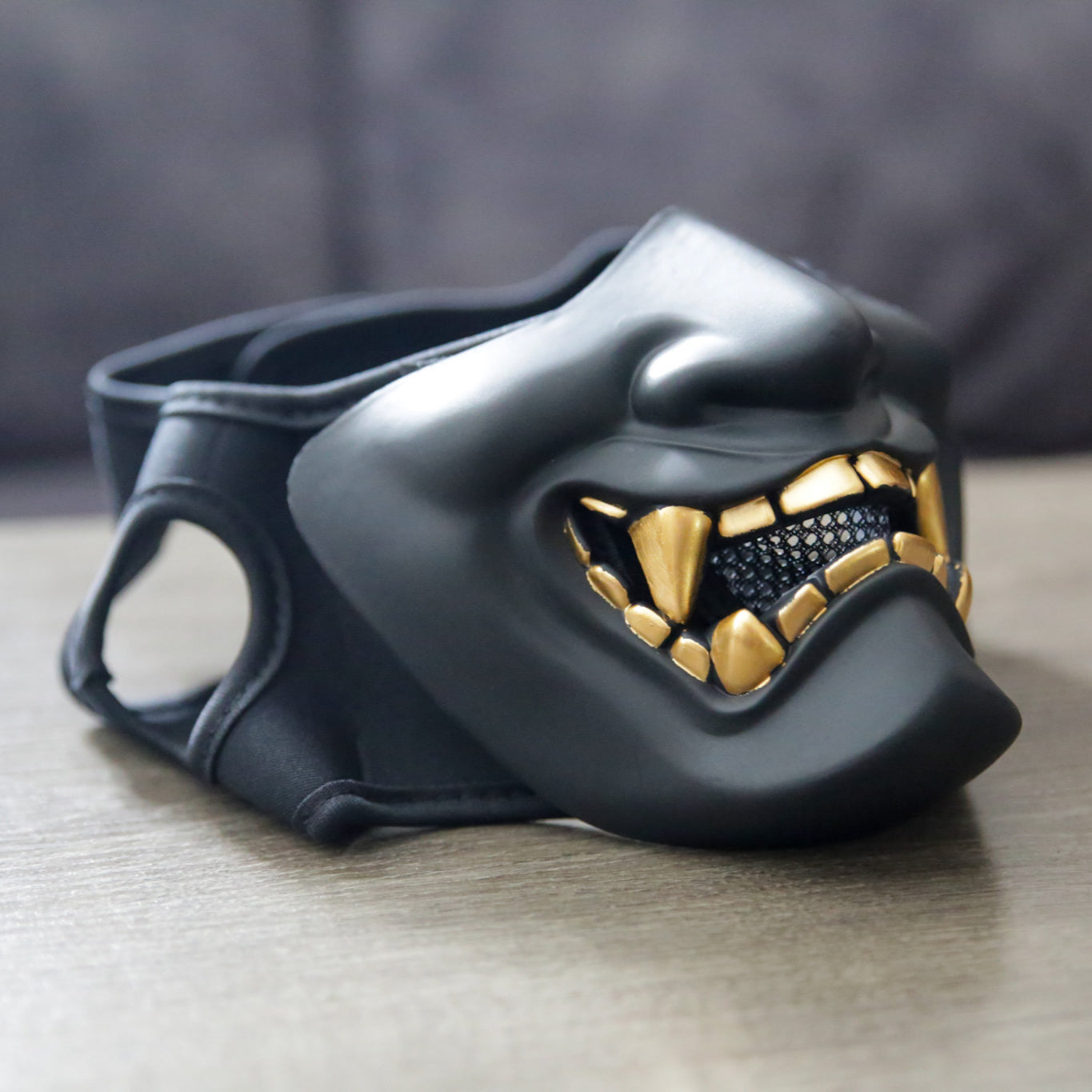 Japanese Prajna Devil Half-Face Mask