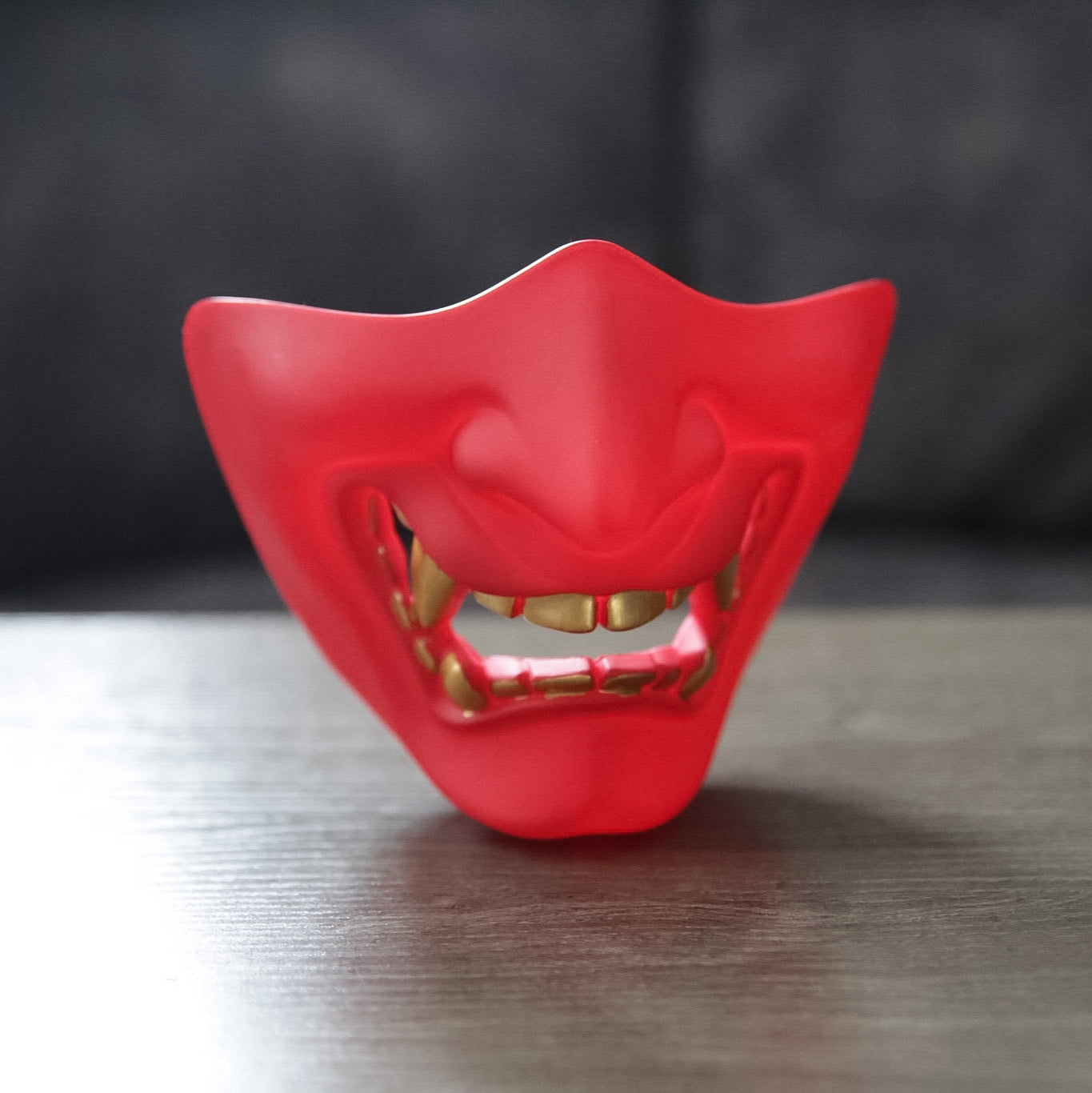 Japanese Prajna Devil Half-Face Mask