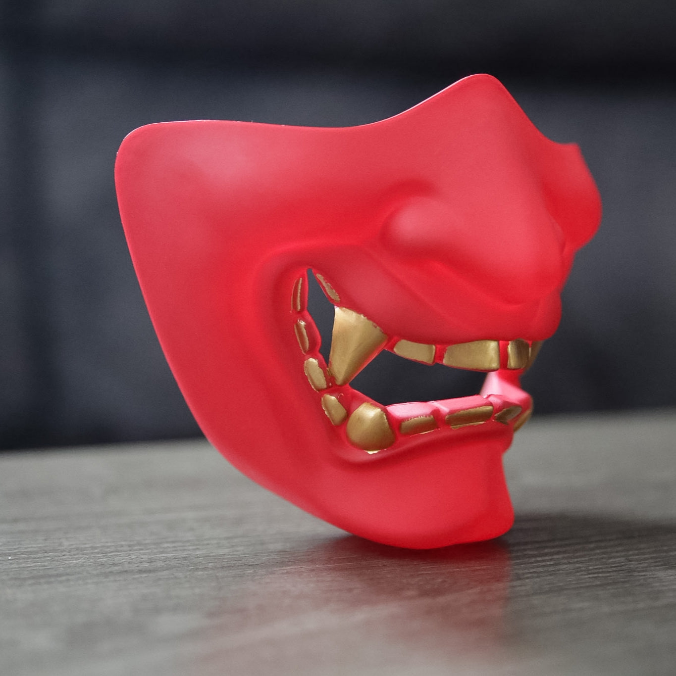 Japanese Prajna Devil Half-Face Mask