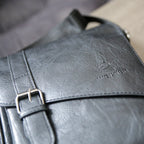 Weixier Retro PU Leather Crossbody Bag