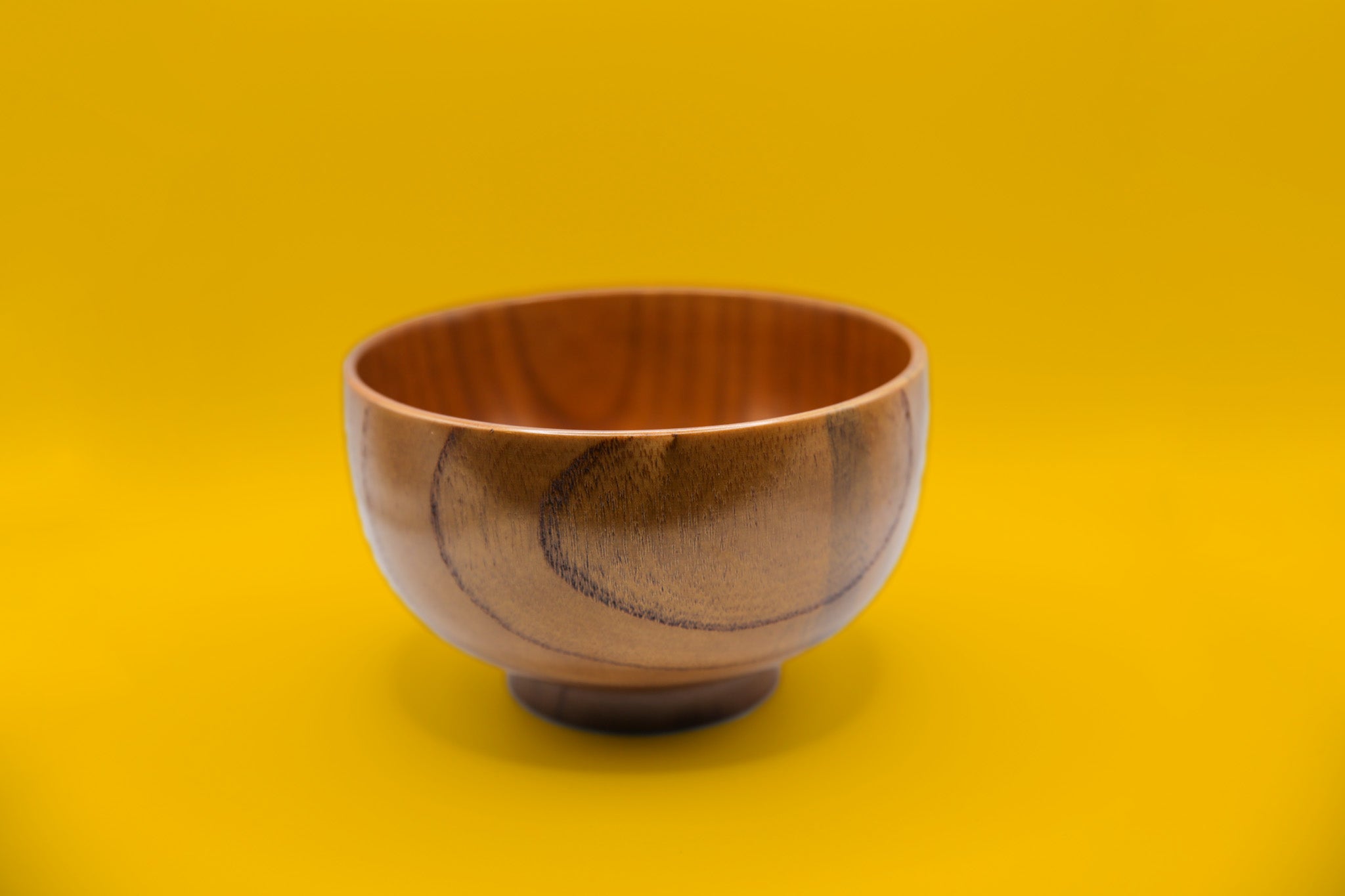 Wooden Soup Bowl