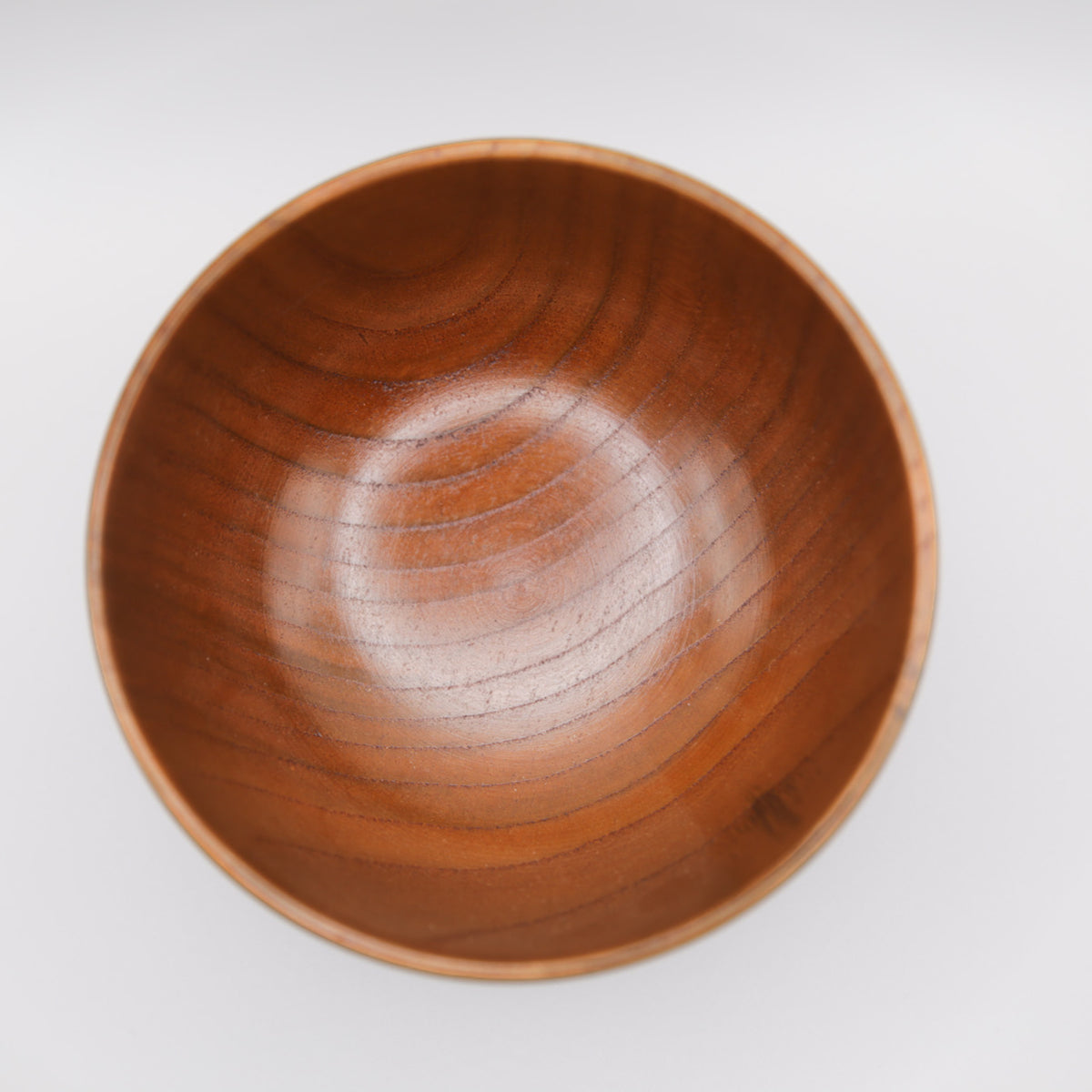 Rustic Wooden Soup Bowl