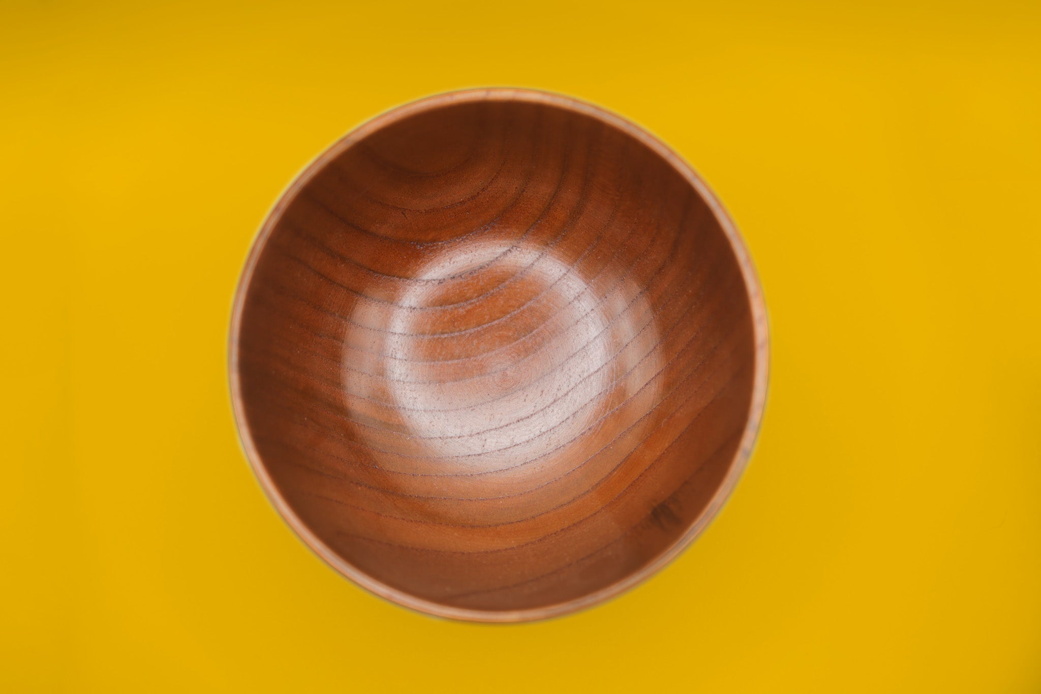 Wooden Soup Bowl