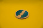 Ocean Wave Bamboo Coaster