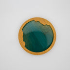 Ocean Wave Bamboo Coasters