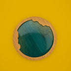Ocean Wave Bamboo Coasters