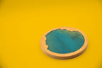Ocean Wave Bamboo Coaster