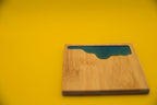 Ocean Wave Bamboo Coaster