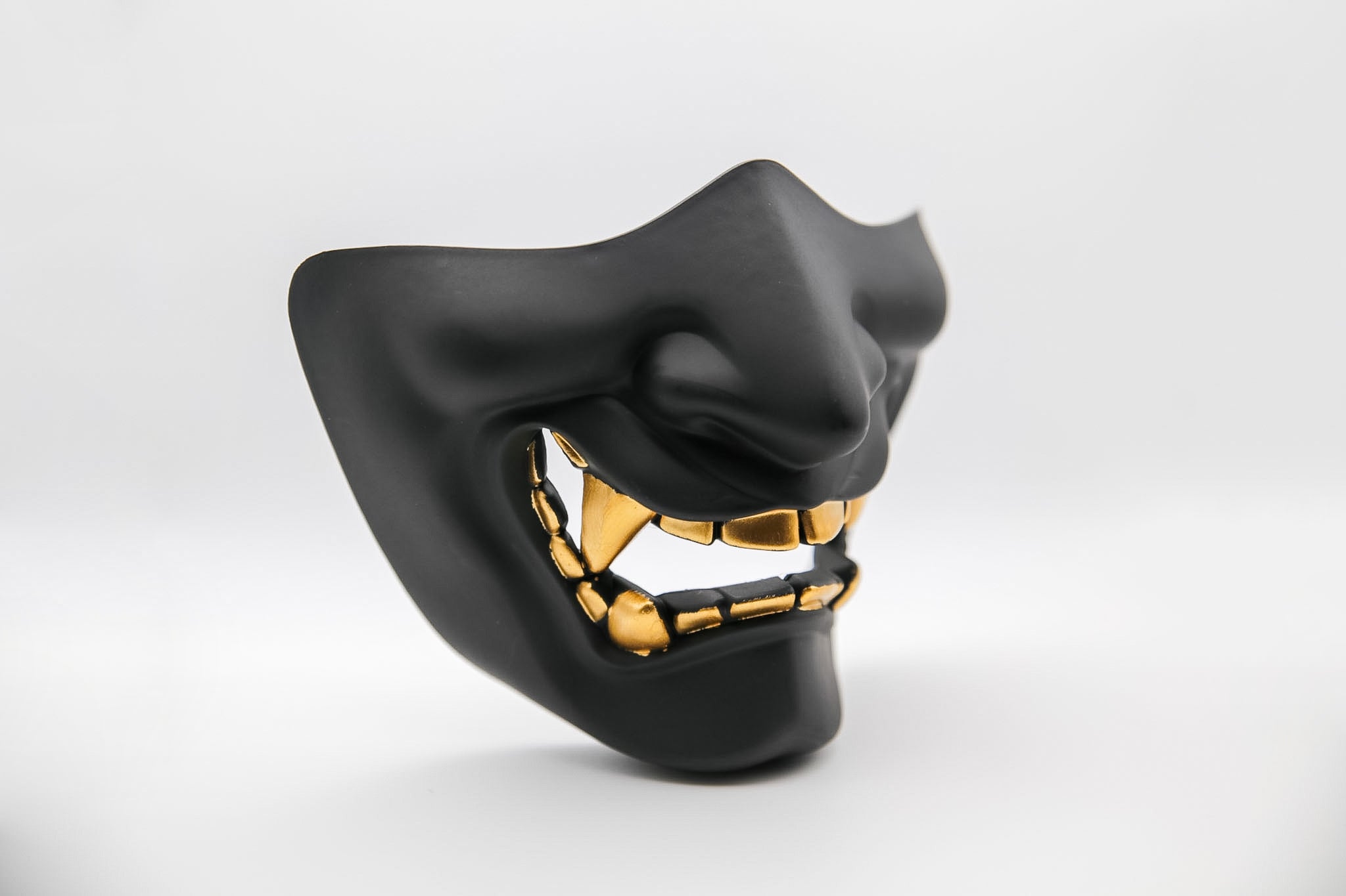 Half-Face Devil Mask