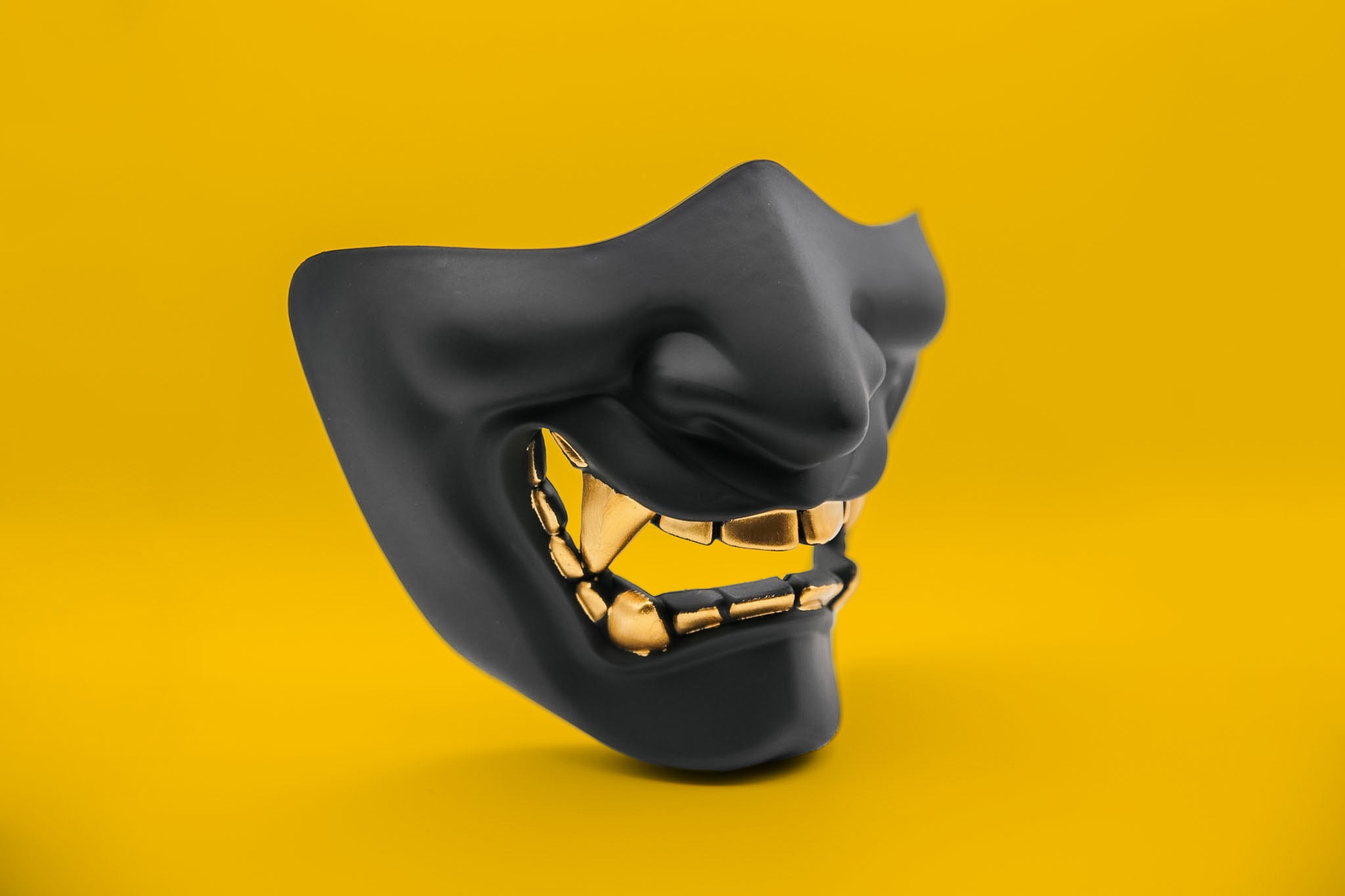 Half-Face Devil Mask