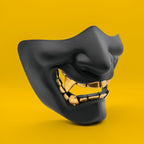 Japanese Prajna Devil Half-Face Mask