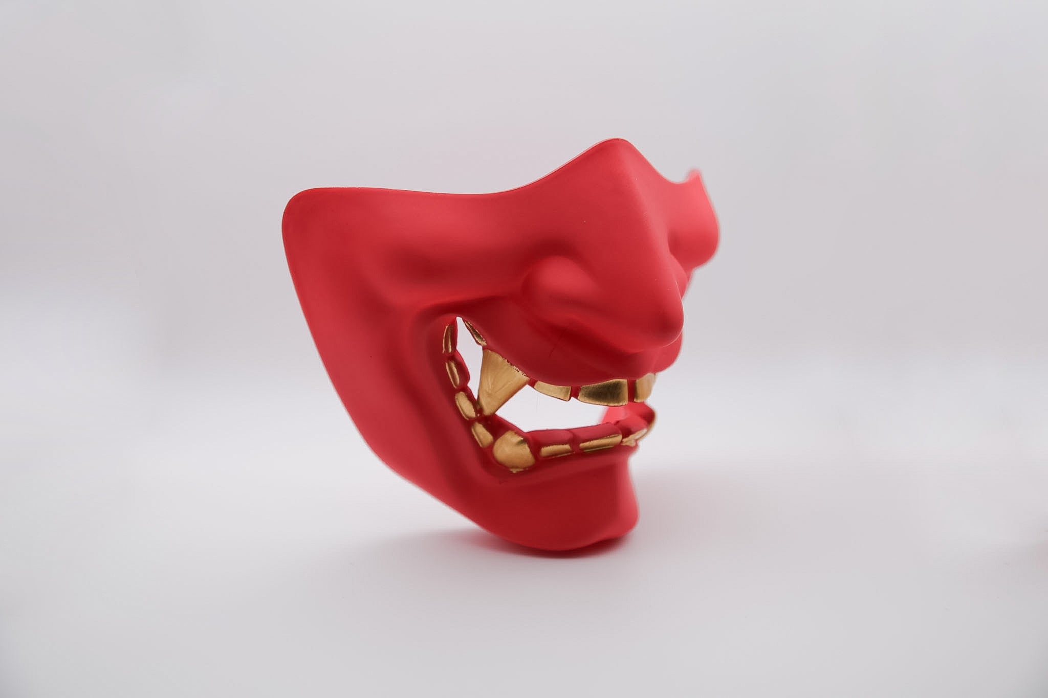Half-Face Devil Mask