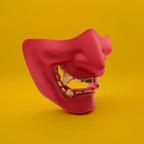 Japanese Prajna Devil Half-Face Mask