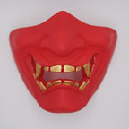 Japanese Prajna Devil Half-Face Mask