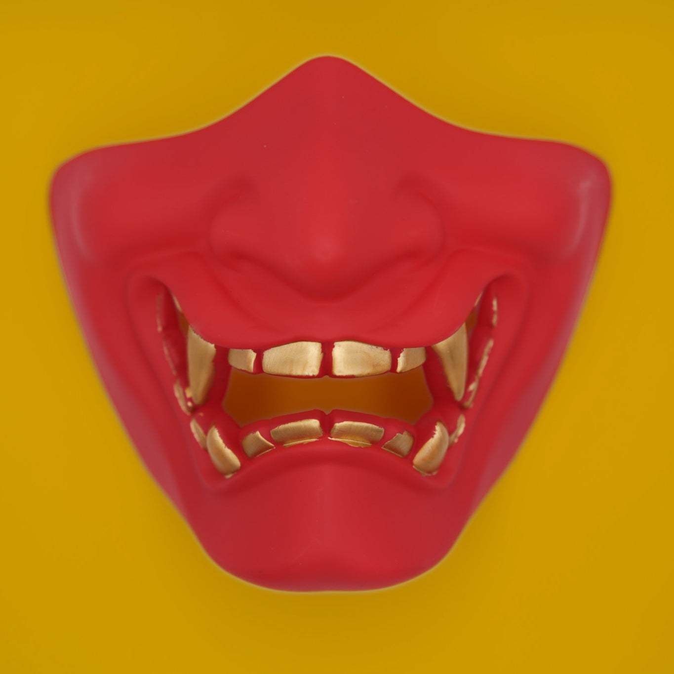 Japanese Prajna Devil Half-Face Mask