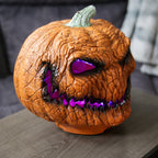 Quirky Pumpkin LED Lantern
