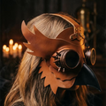 Steampunk Plague Doctor Beak Mask